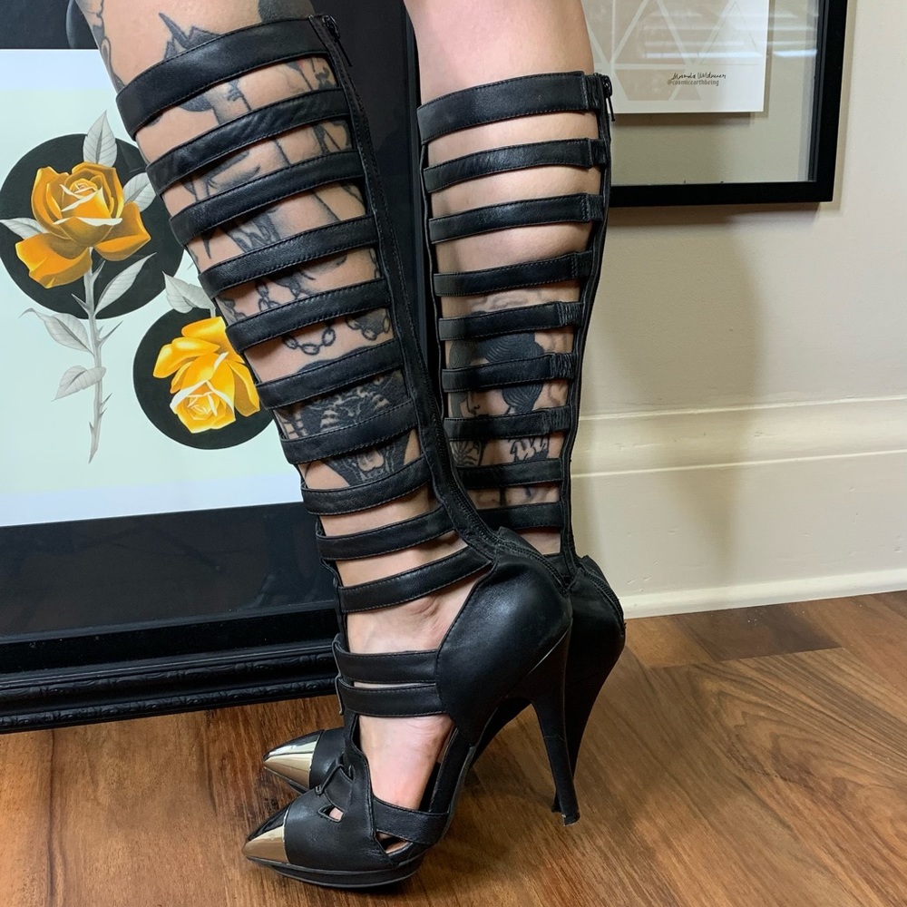 Jeffery Campbell gladiator heels